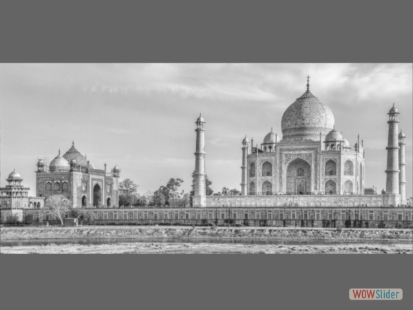 Taj Mahal - View from Mehtab Bagh - June Sparham - Andrea Hargreaves Award - Mono Print